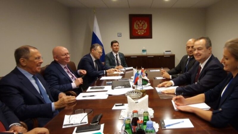 Šefovi diplomatija Srbije i Rusije razgovarali u SAD  