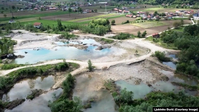 Selo Tršić kod Zvornika.