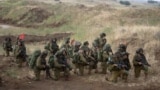 نیرو های اسرائیلی در بخشی از نوار غزه 
