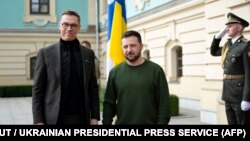 Александр Стубб (ліворуч) і Володимир Зеленський під час зустрічі в квітні 2024 року