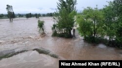 Jedna od pakistanskih pokrajina koja je najteže pogođena poplavama, 14. aprila 2024. 