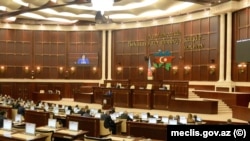 Azerbaijan - A session of the Azerbaijani parliament.