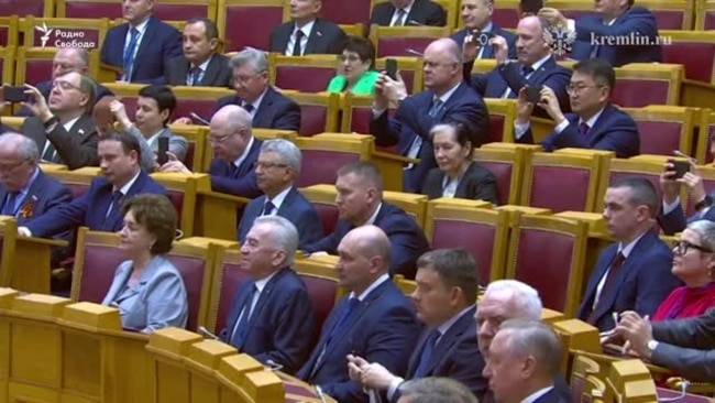 Путин про задачи парламентариев 