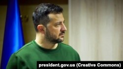 უკრაინის პრეზიდენტი ვოლოდიმირ ზელენსკი 