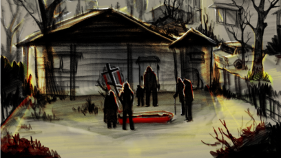 Тұтқындағы қызды қорлап, порнографияға түсіріп жатыр.