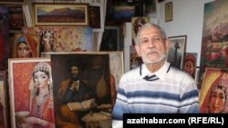 Художник Мухаммет Аман Бага 