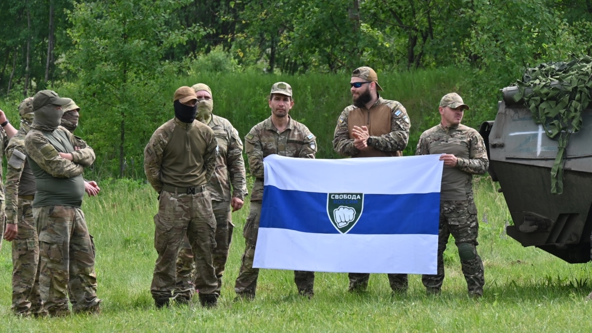 The Legion “Freedom of Russia” reported a battle in the Belgorod Region