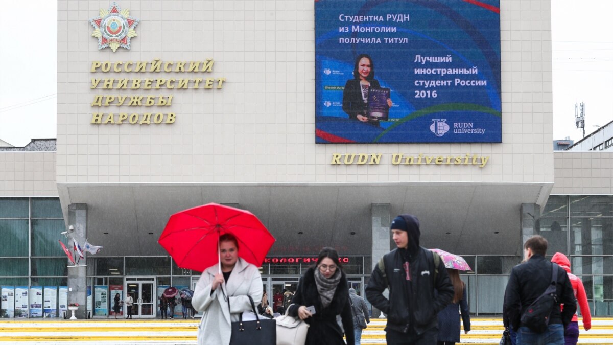 The vice-rector of RUDN, where the Ukrainian flag was shown, left his post