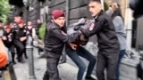 Armenian Police Use Force To Detain Protesters in Yerevan
