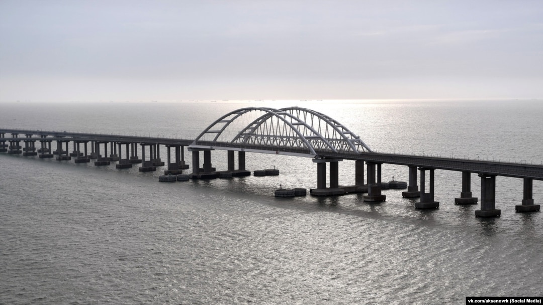 Explosions Heard In City Of Kerch In Occupied Crimea Bridge