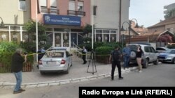 Vlasti na Kosovu sprovele su policijsku akciju protiv srpskih finansijskih institucija na severu Kosova, 20. maj 2024.