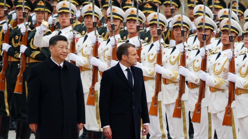 საფრანგეთის პრეზიდენტი სახელმწიფო ვიზიტით ჩინეთს ესტუმრა 