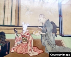 Иллюстрация Веры Эренбург к японским сказкам