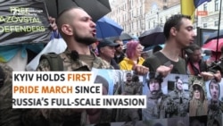 Kyiv Holds First Pride March Since Russia’s Full-Scale Invasion