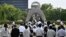 Imagine de la ceremonia de comemorare a victimelor atacului cu bomba atomică de la Hiroshima, din 6 august 1945, la 79 de ani de la acel moment, marți 6 august 2024.