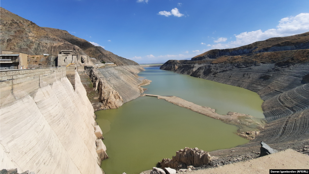 Киров суу сактагычындагы азыркы абал. 24-август, 2023-жыл 