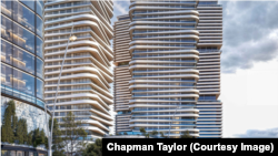 იპოდრომის ტყეში დაგეგმილი მშენებლობის საპროექტო რენდერი