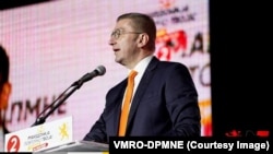 Kryetari i VMRO-DPMNE-së, Hristijan Mickoski - Fotografi ilustruese nga arkivi.