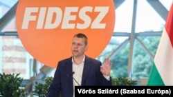 Menczer Tamás, a Fidesz kommunikációs igazgatója