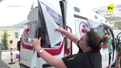 Ադրբեջանցիները սպառնացել են՝ «Արցախի Հանրապետություն» գրությամբ շտապօգնության մեքենան հաջորդ անգամ չեն թողնելու անցնի