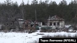 Зруйновані села у Куп’янському районі, лютий 2023 року