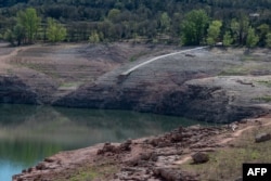 Pogled na akumulaciono jezero Sau