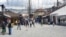 Baščaršija i sebilj u centru staroga grada u Sarajevu, 20. aprila 2023.