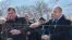 Президентът Румен Радев  участва в ритуала по освещаване и зарязване на лозята по повод презника Трифон Зарезан, с. Устина, 14 февруари