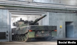 Танк Leopard - один из наиболее ценных видов вооружений производства Германии, поставляемых Украине