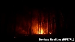 Серебрянський ліс постійно горить – його обстрілюють запалювальними боєприпасами, тут постійний стійкий запах згорілої деревини