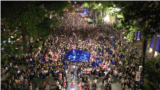 Georgienii protestează față de o lege a „agenților străini” înainte de votul în lectură finală