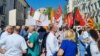 Работниците протестираат за плати, политичарите во кампања за гласови 