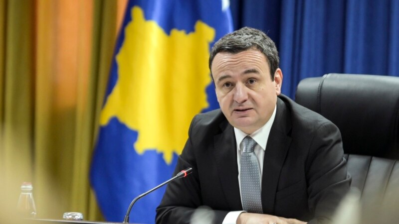 Kurti: Kosovo ne prihvata Zajednicu opština kao uslov za članstvo u Savetu Evrope