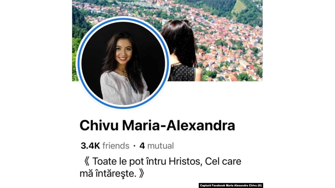 Maria Alexandra Chivu postează des mesaje motivaționale, pe pagina sa de Facebook.