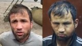 Dalerjon Mirzoev is seen immediately after his capture in the Bryansk region on March 23. He was captured on suspicion of being one of four Tajik nationals involved in the terrorist attack on a concert hall near Moscow on March 22 that left at least 137 dead and more than 180 injured.