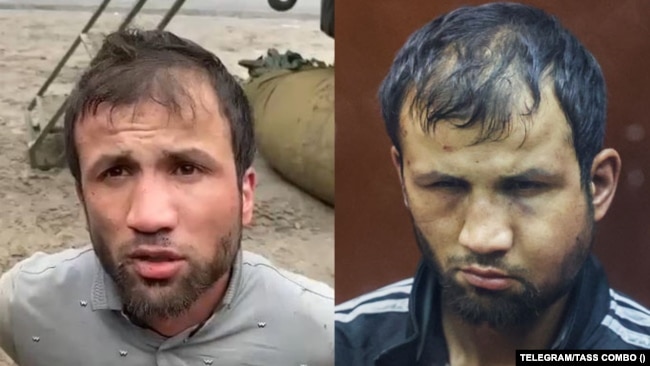 Изображения от тогава и сега предполагат тежко малтретиране на заподозрени терористи в Москва