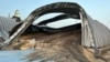Ուկրաինա - Անօդաչուն հարվածել է հացահատիկի ամբարին Օդեսայի նավահանգստային շրջանում, 16-ը օգոստոսի, 2023թ.
