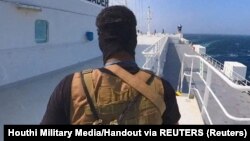 საილუსტრაციო ფოტო. იემენში მოქმედი ჰუთების დაჯგუფების წევრი