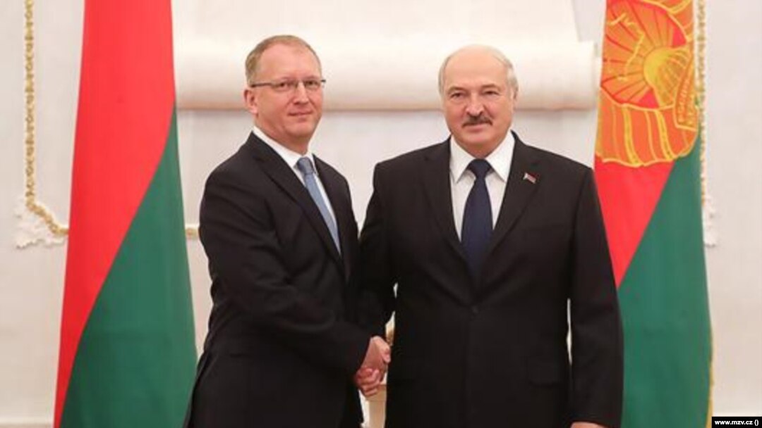 Томаш Перніцкі і Аляксандар Лукашэнка, 2019 год