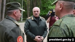 Аляксандар Лукашэнка зь сілавікамі, 2023. Ілюстрацыйнае фота