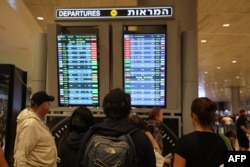 В аеропорту Бен-Гуріон біля Тель-Авіва. Ізраїль, 7 жовтня 2023 року