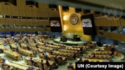 یکی از نشست های مجمع عمومی سازمان ملل متحد 