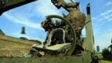 Ukrainian Military Clears Plane-Crash Debris