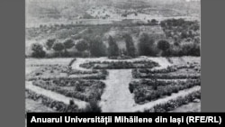 ﻿Terenurile demonstrative ale Facultății de Științe Agricole din Chișinău, din spatele Palatului Sfatului Țării, 1936