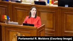Președinta Consiliului Audiovizualului, Liliana Vițu, prezintă în plenul Parlamentului raportul de activitate al instituției pentru anul 2023.