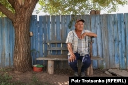 Владимир Денисенко, житель села Облавка. Западно-Казахстанская область, 4 августа 2023 года