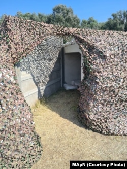  Построено скривалище за противовъздушна отбрана на популацията 