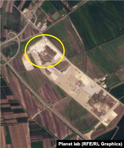 Satelitski snimak lokacije na kojoj će biti izgrađen Nacionalni stadion