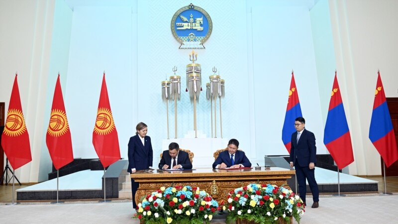 Кыргызстан-Монголия алакасын чыңдоо декларациясы кабыл алынды