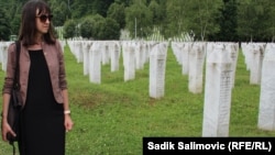 Agrieszka Bartula je porijeklom iz Poljske. Ove godine je došla da oda počast žrtvama srebreničkog genocida.